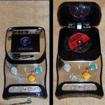 Flip-top GameCube portable