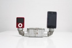 Industrial Double iPod Dock
