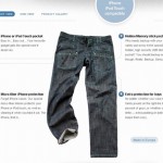 WTF Jeans have special pockets for all your gadgets