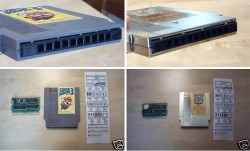 Old Nintendo NES carts turned into Harmonicas