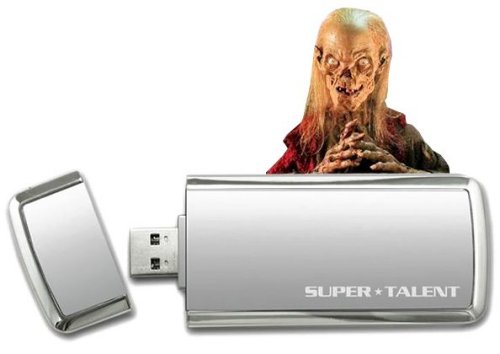 Super Talent SuperCrypt thumbdrives with USB 3.0, 256-bit encryption