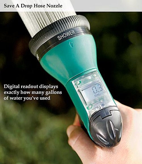 Save a Drop Hose Nozzle saves water