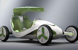 Concept car turns carbon dioxide into oxygen