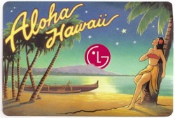 Android-powered LG C710 Aloha Android smartphone
