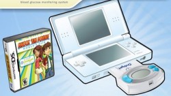 Bayer Didget blood glucose monitoring system DS game