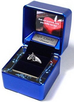Ivy Carat Jewelry Case with multimedia videoshow