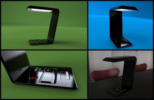 Lamptop concept uses Ctrl Alt Del to turn it off