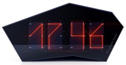 Art Lebedev's laser beam Reflectius clock