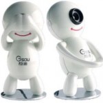"Anti-peep" USB webcam covers it's eye for privacy