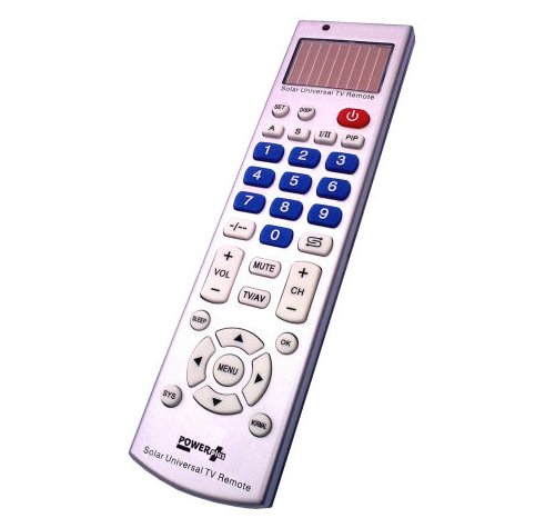 Leopard solar-powered universal remote