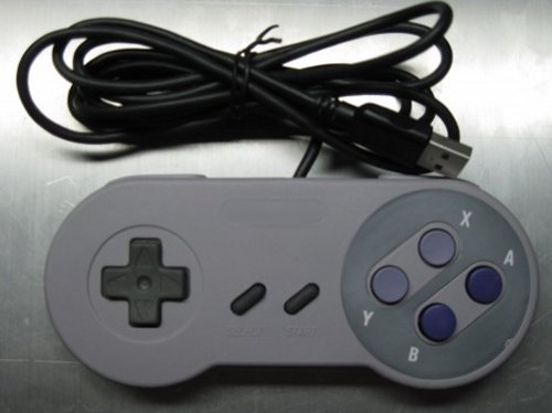 USB SNES controller with an Accelerometer