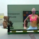 Samsung shows off 19-inch transparent AMOLED display