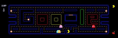 New Google Doodle is a playable Pac-Man game