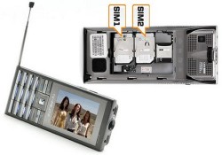 Titanium Quadband Projector Phone
