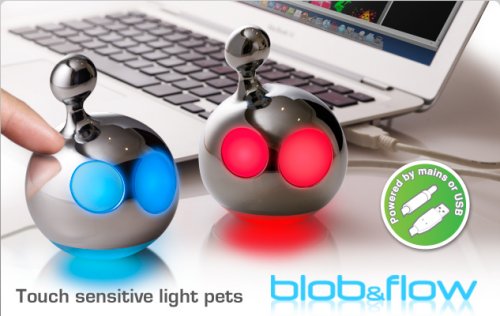 Mathmos Blob and Flow Touch Sensitive Light Pets