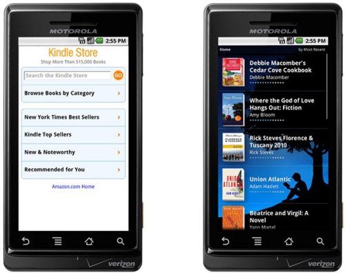 Kindle for Android coming this summer