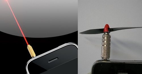 Turn your iPhone into a laser, fan or flashlight
