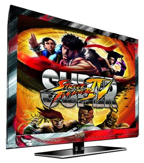 Officially-Licensed Street Fighter IV HDTV