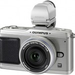 Olympus silver PEN E-P2 Micro Four Thirds camera