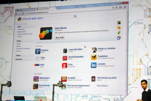 Google unveils Chrome web store