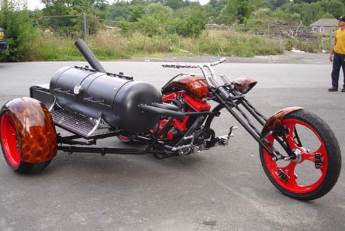 RUB Chopper with smoker on the side