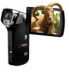 Camcorder shoots 3D home videos