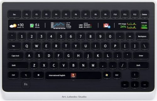 Optimus Popularis keyboard shows up in pictures