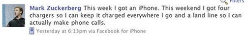 Facebook CEO slams the iPhone