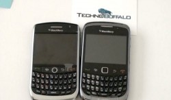 BlackBerry Curve 9300 prototype spotted on video