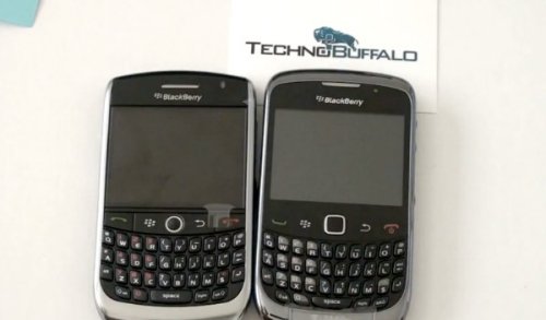 BlackBerry Curve 9300 prototype spotted on video