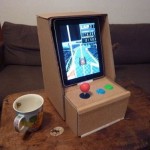 iPad Cardboard Arcade cabinet