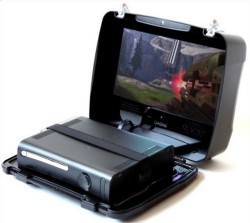 GAEMS suitcase makes your Xbox 360 portable