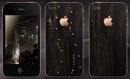 Gresso iPhone 4 with wood veneer