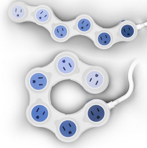 Quirky Flexible Pivot Power Strip