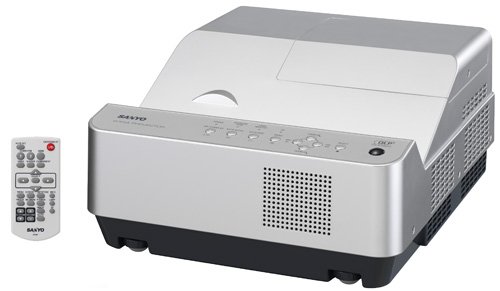 Sanyo unveils two ultra short throw 3D ready projectors