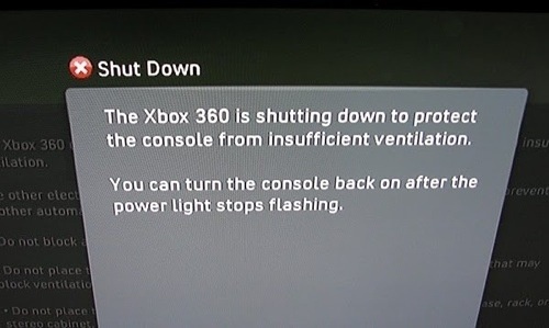 New Xbox 360 warns you of impending doom