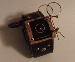 Steampunk Arduino Watch plays Breakout, may actually get worn