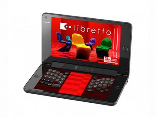 Toshiba Libretto W100 dual-screen tablet