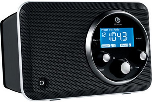 Boston Acoustics Solo II AM/FM Radio with Clock