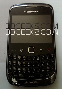 BlackBerry Curve 9300 with T-Mobile logo