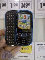 Samsung Intensity II coming to Verizon Wireless