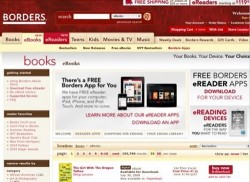 Borders launches its own Kobo-powered eBook store