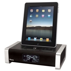 iHome iA100ZE iPad alarm dock