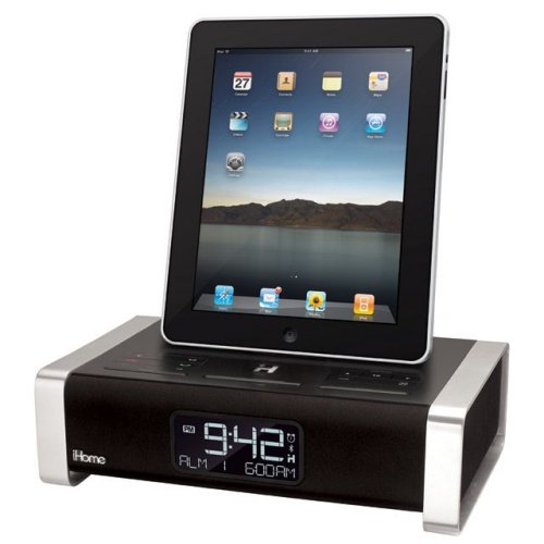iHome iA100ZE iPad alarm dock