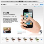 iHand solves your iPhone 4 reception issues
