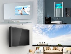 Luxurite 82-inch Glass TV