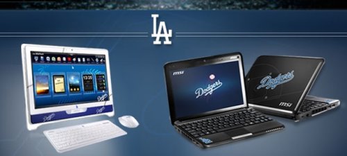 MSI Limited Edition Dodgers MLB Computers
