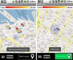 Google Open Spot lets Android users find free parking spaces