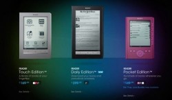 Sony cuts e-reader prices