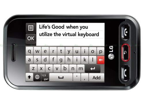 LG Wink touch phone for Generation Z